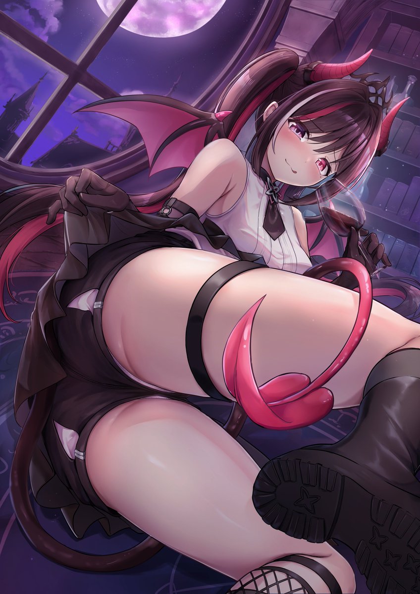ugetunosizuku's tweet photo. しっぽの付け根見たいの？どーしよっかなぁ
#AZKiART https://t.co/Wcd9BrNSye