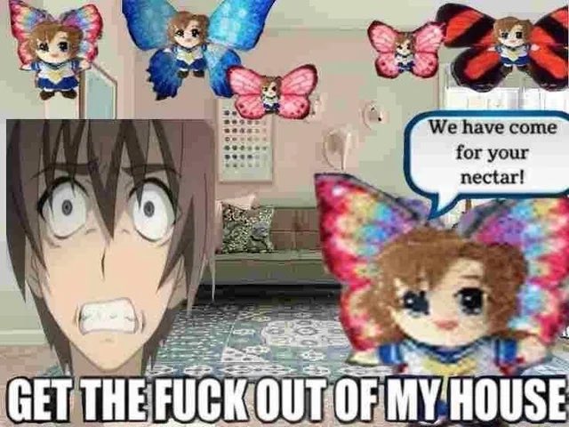 kirayhf's tweet photo. what keiichi was seeing at the end of the first higurashi chapter https://t.co/5ReDSuQg22