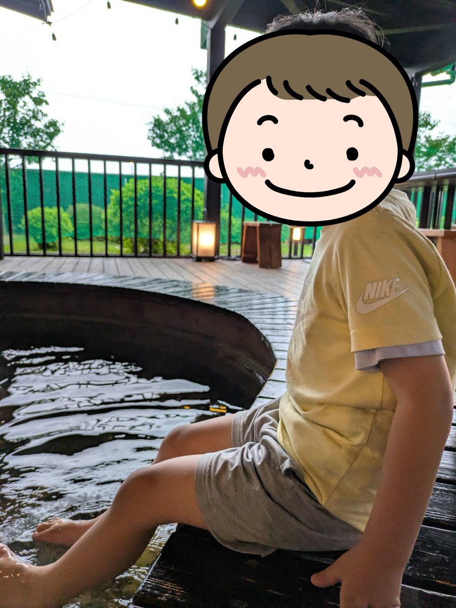 akiya_yahiko's tweet photo. 「外のお風呂入りたーい！」という子どものリクエストで、日帰り温泉「さくらの湯」へ行ってきました♨️

少し早めに夜ご飯を済ませて、家族でゆっくり温泉に浸かって、あとは帰って寝るだけ…💕
近くに温泉があると、何気ない休日も少し特別な一日になります✨ https://t.co/6MhpOp1eMM