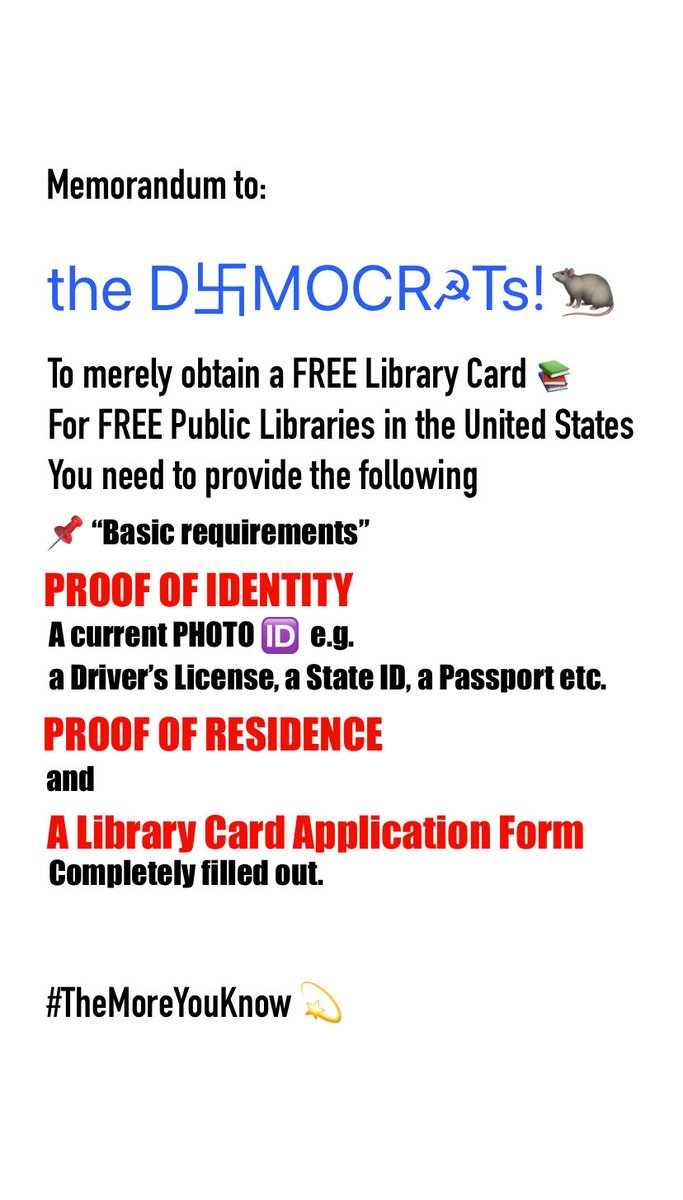 lateliercali5's tweet photo. @SeetherFighting @MarkWarner E Pluribus Unum
#PassTheSaveAmericaAct
Photo 🆔 &amp; Legal Proof Of 🇺🇸 Citizenship

IN EVERY STATE &amp;
IN EVERY  * S I N G L E *  ELECTION!

• #CodifyTheDogeCuts
• #EndSanctuaryCities
• #StopTheGovernmentFraud
• #DeportAllIllegalAliens https://t.co/eVTXavAJmC