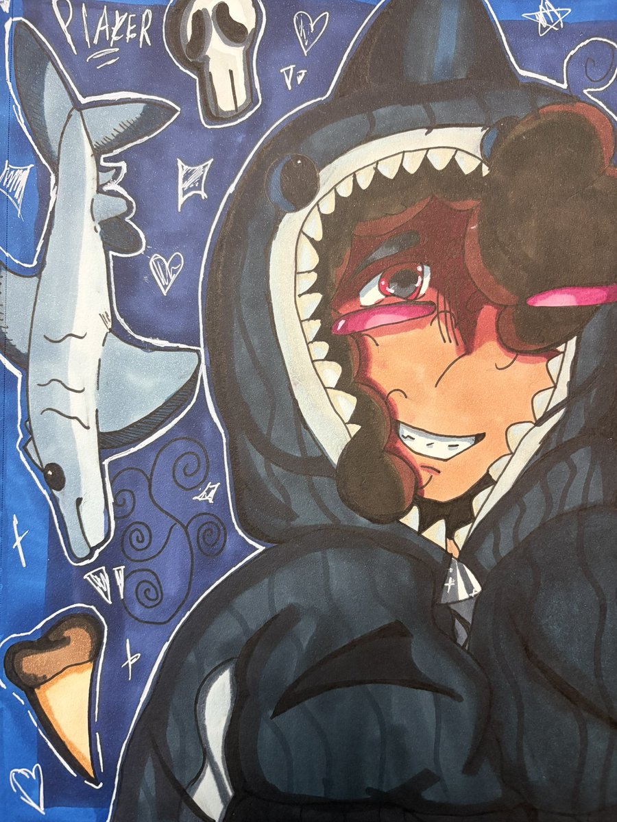 playersiimp's tweet photo. Uhhhhhhhhhhhh player as a shark :3 #gametoons #gametoonsplayer #aul #amonguslogic #player https://t.co/RxZzJYQUYW