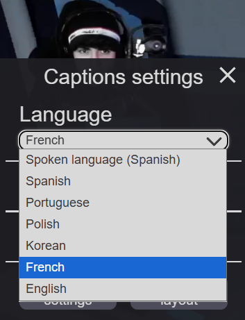 RoierUpdatesFR's tweet photo. 📢 | Les sous-titres en français (et autres langues) sont maintenant disponibles en direct sur les streams de Roier ! https://t.co/98etC54yHL
