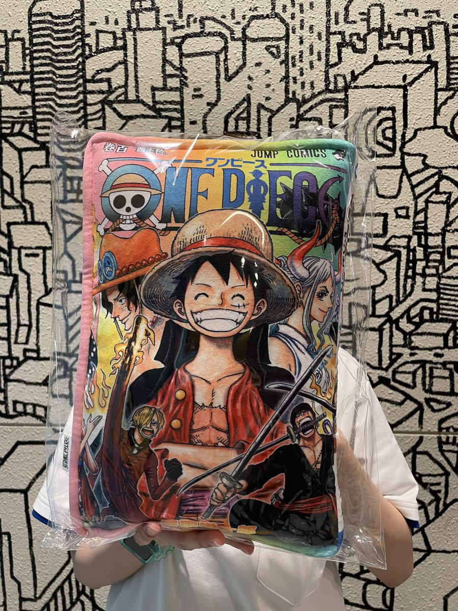 新商品】原画商品 ジャンプコミックス型クッション 巻五十二/巻六十九