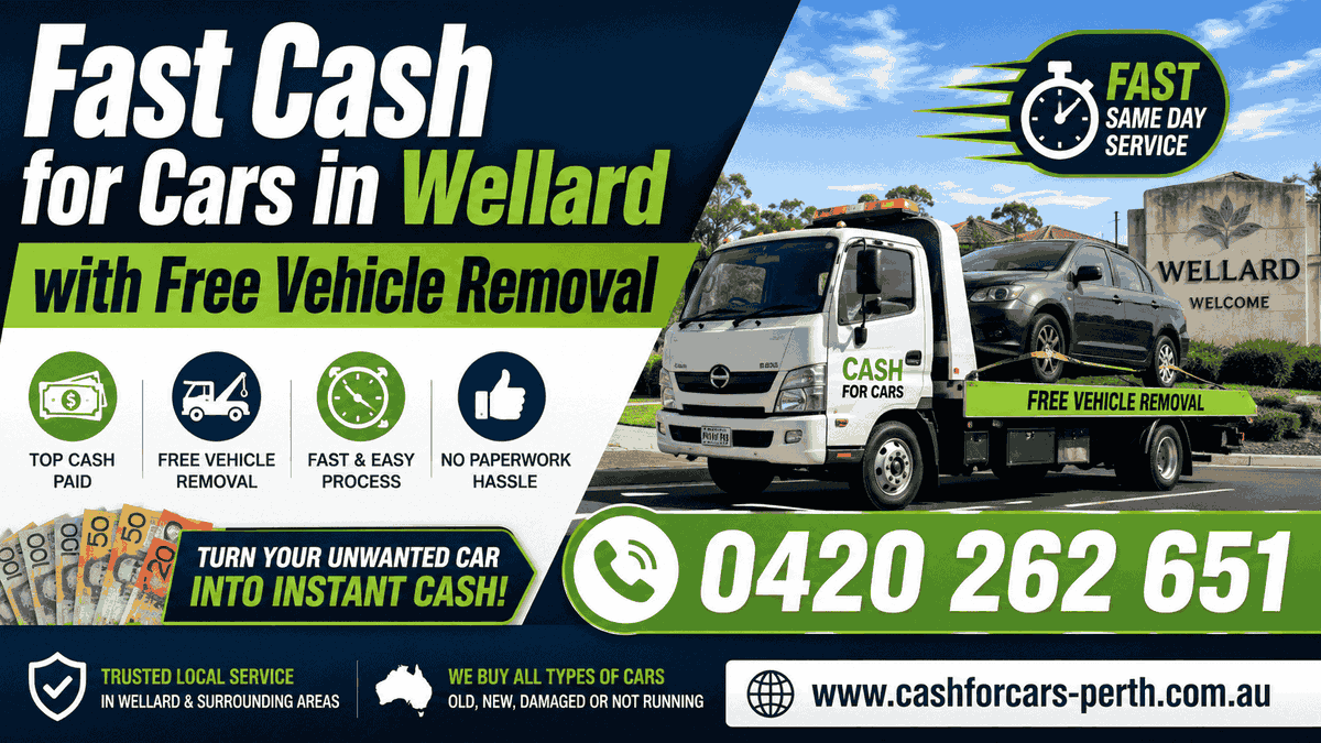 Cash4Cars_Perth's tweet photo. Fast Cash for Cars in Wellard with Free Vehicle Removal

To Learn More: https://t.co/zGCuXL8gF4 https://t.co/clxn9eHMNp