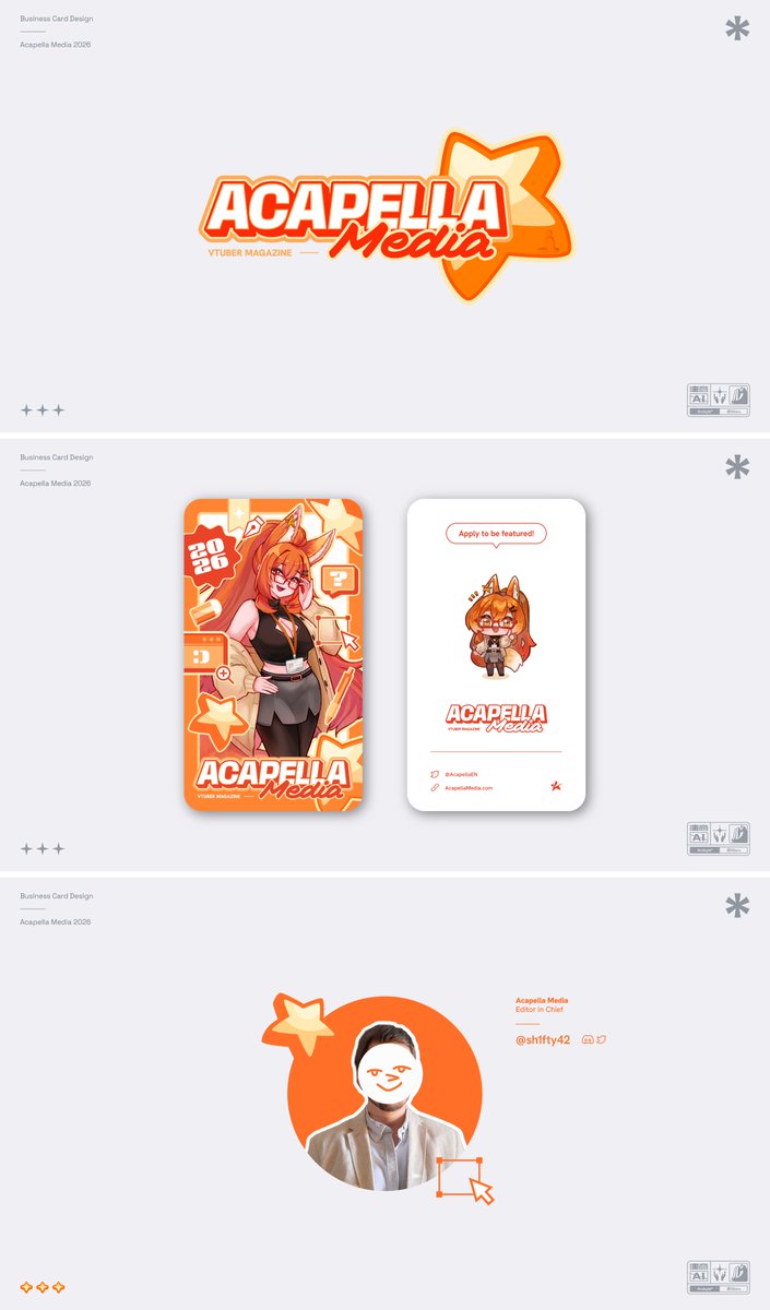 32aru's tweet photo. Can you tell I ran out of time? Because I made this 4 days before OffKai. Sorry Acapella, let's hope they arrive on time✌️ https://t.co/WKYosM3eoo