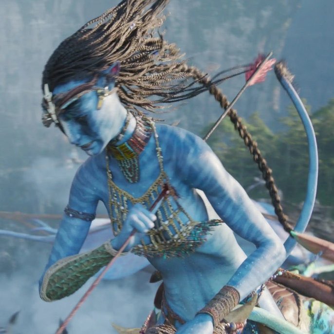 beautyofattolia's tweet photo. This isn't a biblical reference, but I also really love how symbolic Neytiri's wound is from when she's shot by Varang. The way she's shot in a similar place as Neteyam, right above her heart, because she is currently struggling with the emotional weight of her mourning https://t.co/qghLncDIWi