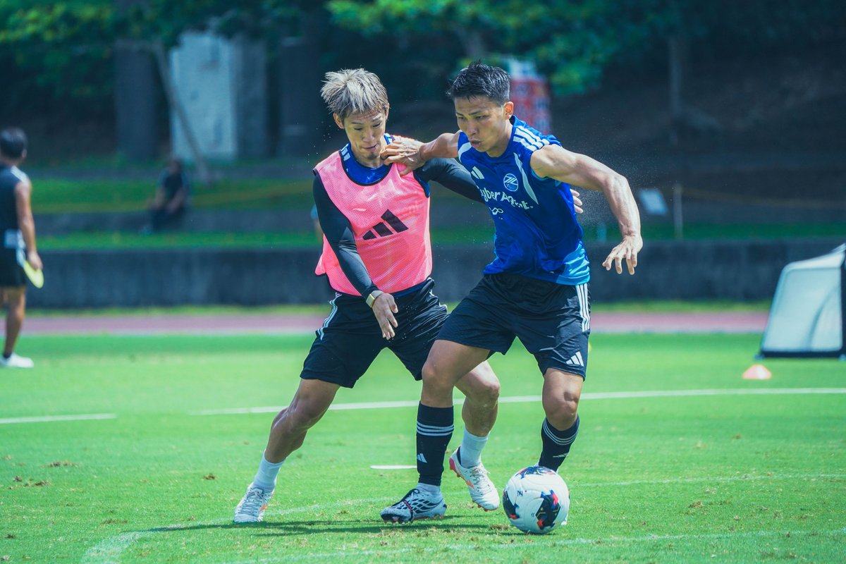 FcMachidaZelvia's tweet photo. 🏝️ 𝐎𝐤𝐢𝐧𝐚𝐰𝐚 𝐂𝐚𝐦𝐩 𝐃𝐚𝐲 𝟖 🌺

一つひとつのプレーにこだわり、 今日も全力でトレーニング⚽️🔥

#FC町田ゼルビア #zelvia
#沖縄キャンプ2026 https://t.co/XkMkRY018o