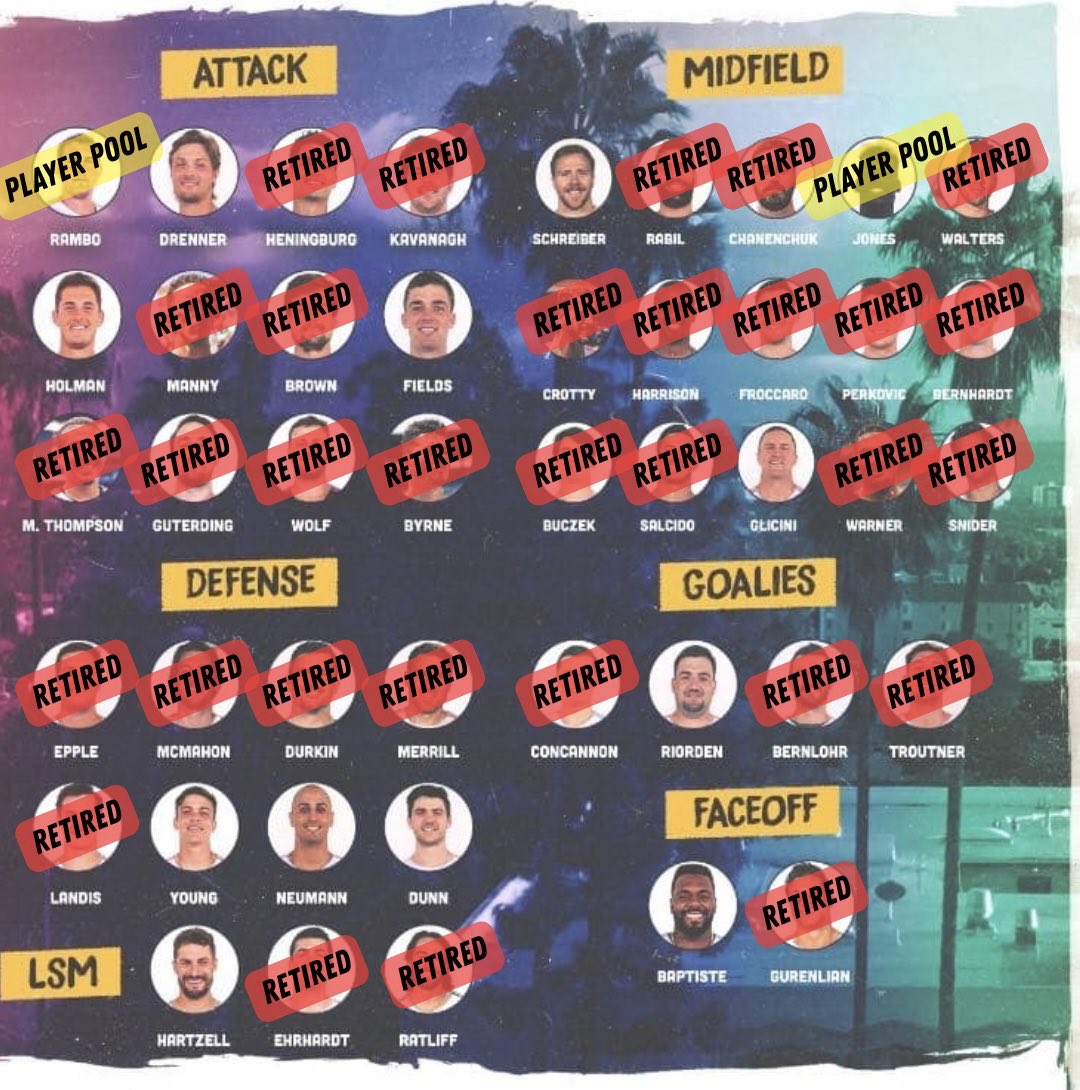 StickTalk_Lax's tweet photo. The PLL looks very different from 2019👀 https://t.co/AMnHNIW9Gy