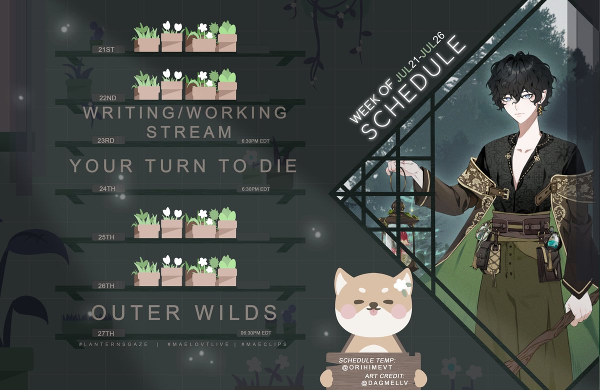 Maelo Luxden 🏮🌿 | Woodelf Vtuber tweet media