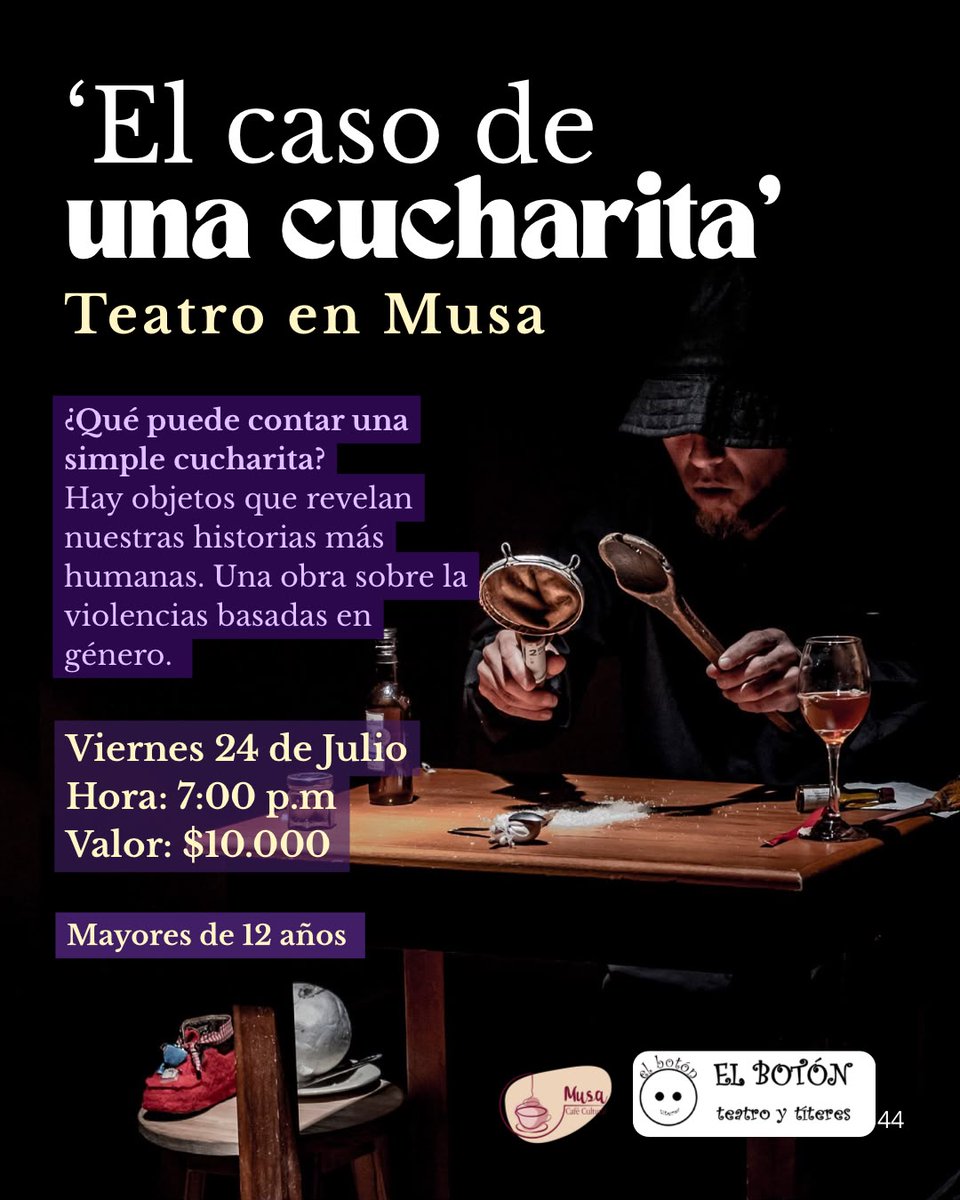 titereselboton's tweet photo. Este viernes estaremos en Barbosa, un municipio del departamento de Antioquia, cuya capital es Medellín (Colombia)

#elcasodeunacucharita
#elbotóngirandoxcolombia
#eltitiriterodetrujillo🇵🇪
#teatrodeobjetos https://t.co/Mf81qM4fhz