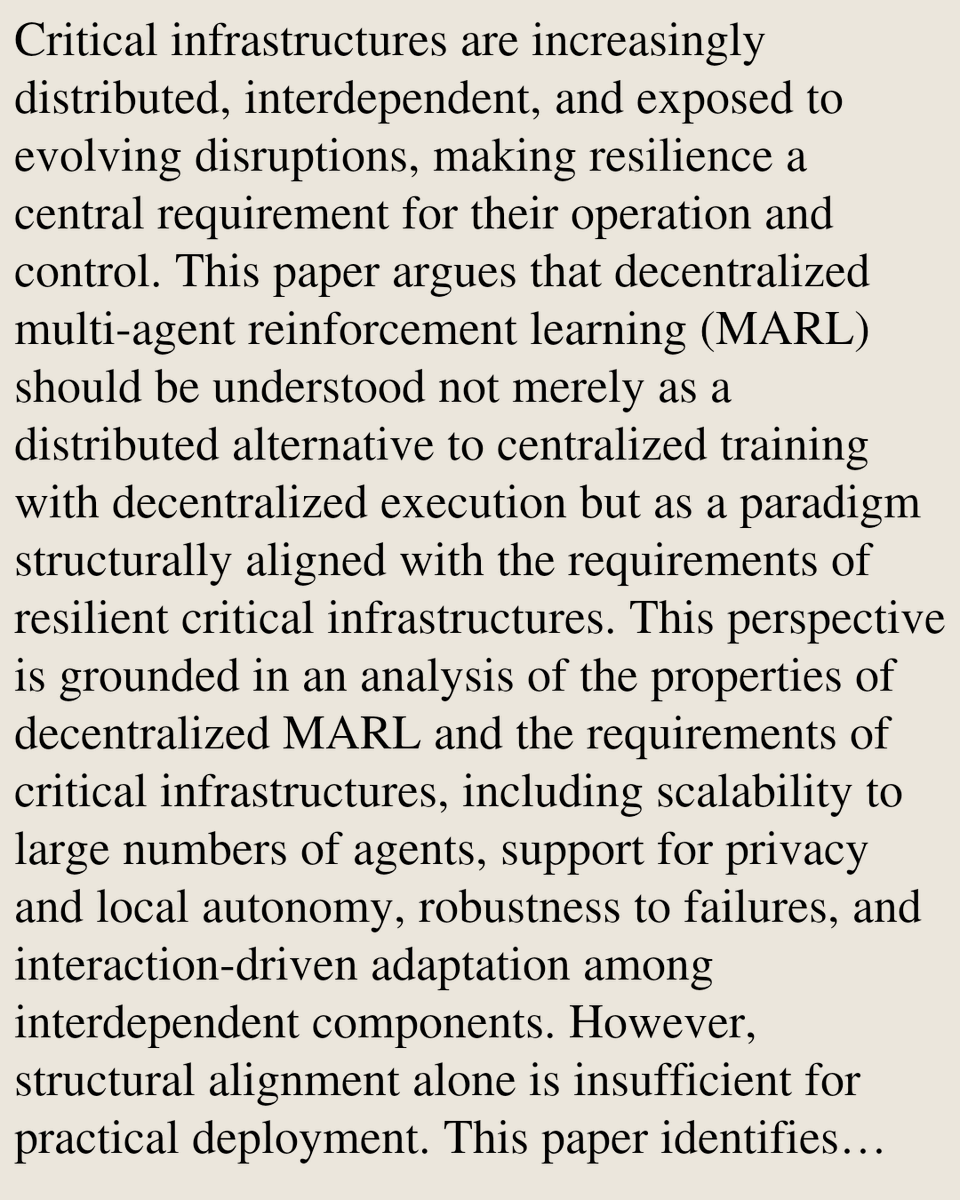 Multiagent Systems Papers tweet media