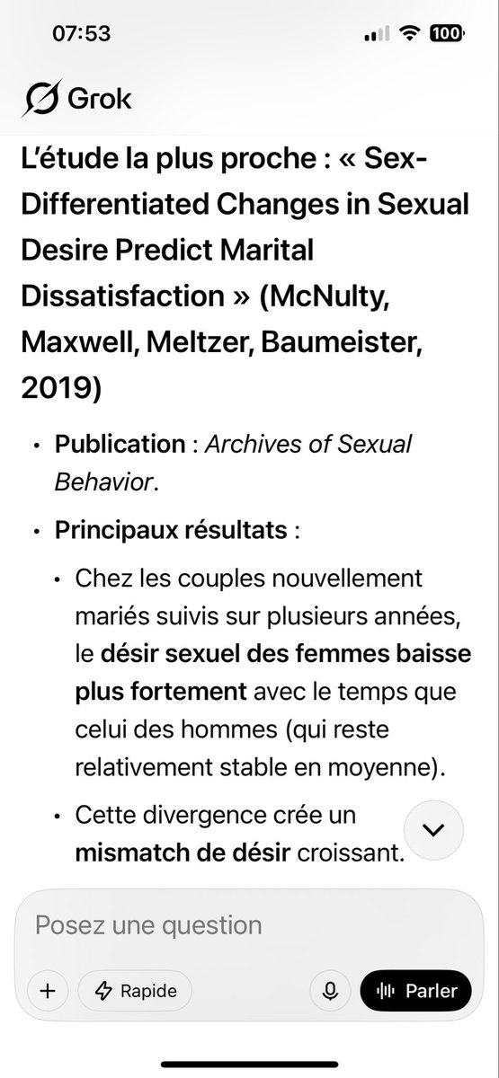 Floulou93's tweet photo. @AlisonWheelR @UlrichFY les femmes ont un désir qui baisse beaucoup plus vite!dans cette étude les femmes qui impose à leur maris une restriction sexuel à savoir moins de 10 rapports par an! On 4 fois plus de chance de divorcer ce facteur lié à entente sexuel est mise en avant dan 50% des cas de divorce https://t.co/GjjyC5ts3u