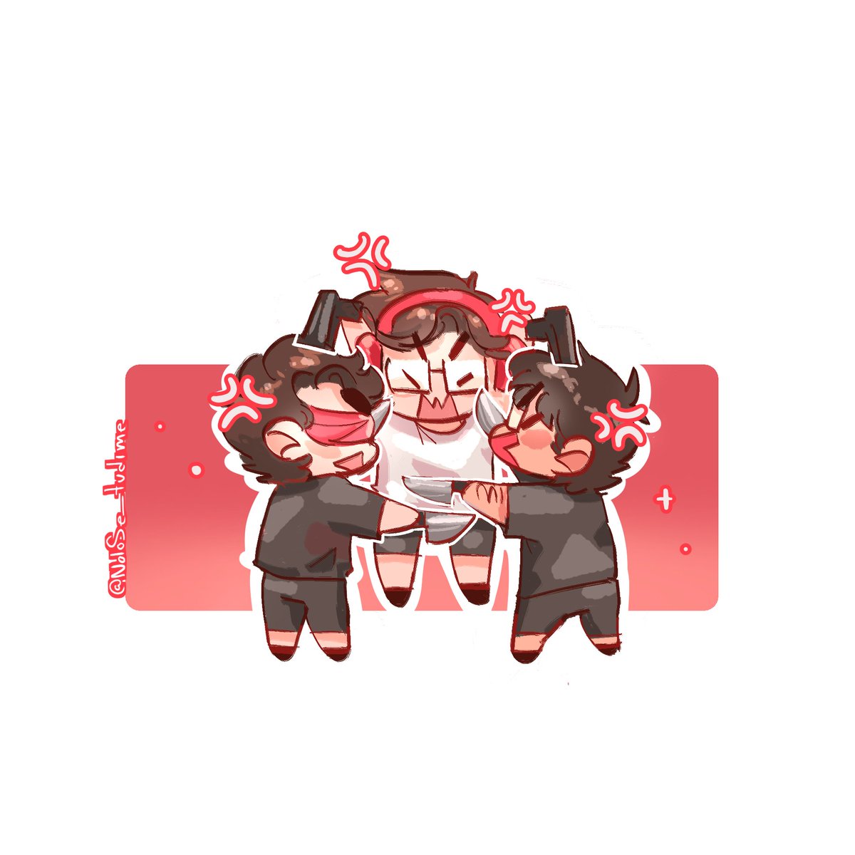NoloSe__tudime's tweet photo. Los tres monos como los quiero 🙈🙉🙊 💖
#mctriofanart #aldogeofanart #roierfanart #elmarianafanart https://t.co/Tz7SAC2faQ
