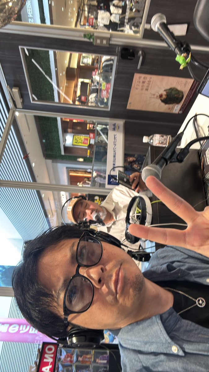 Peter_kyoto's tweet photo. #FMおとくに 
今日はマッスルさんがPAでお届けします https://t.co/k4xxxShAOt