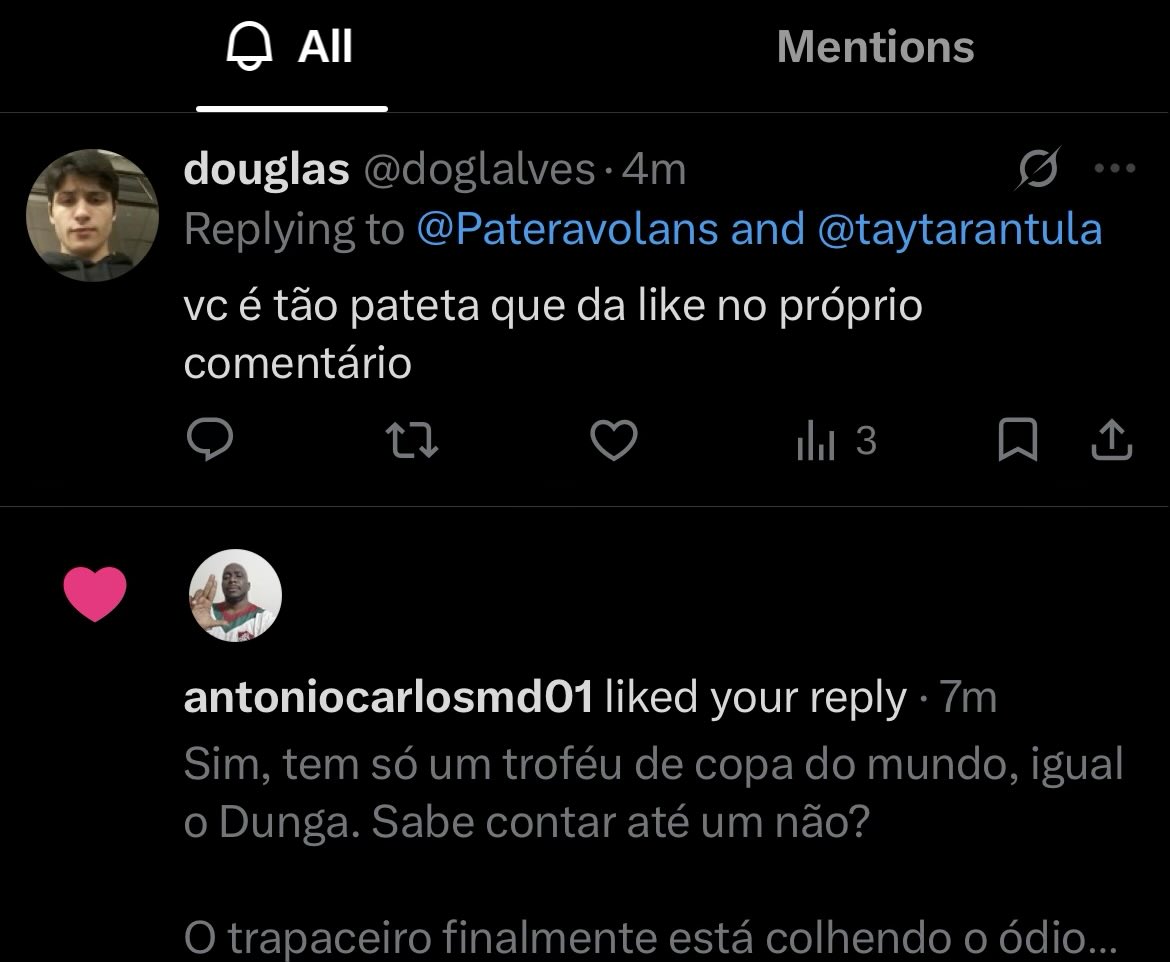 Pateravolans's tweet photo. @doglalves @taytarantula Passa hipoglós nesse teu fiofó ardido. https://t.co/xMrvgUhrCR