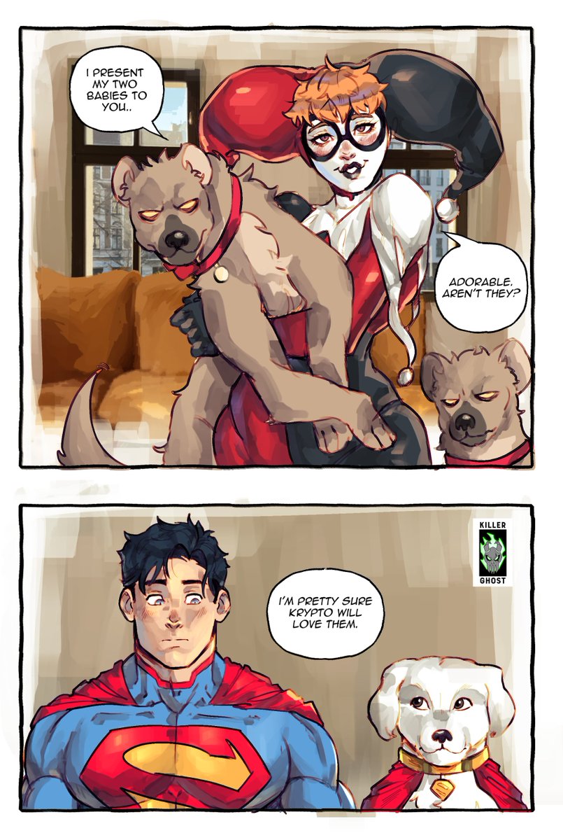 LORDKILLERGHOST's tweet photo. Krypto escucha... y también juzga y mucho. https://t.co/XKYgHEBeUi