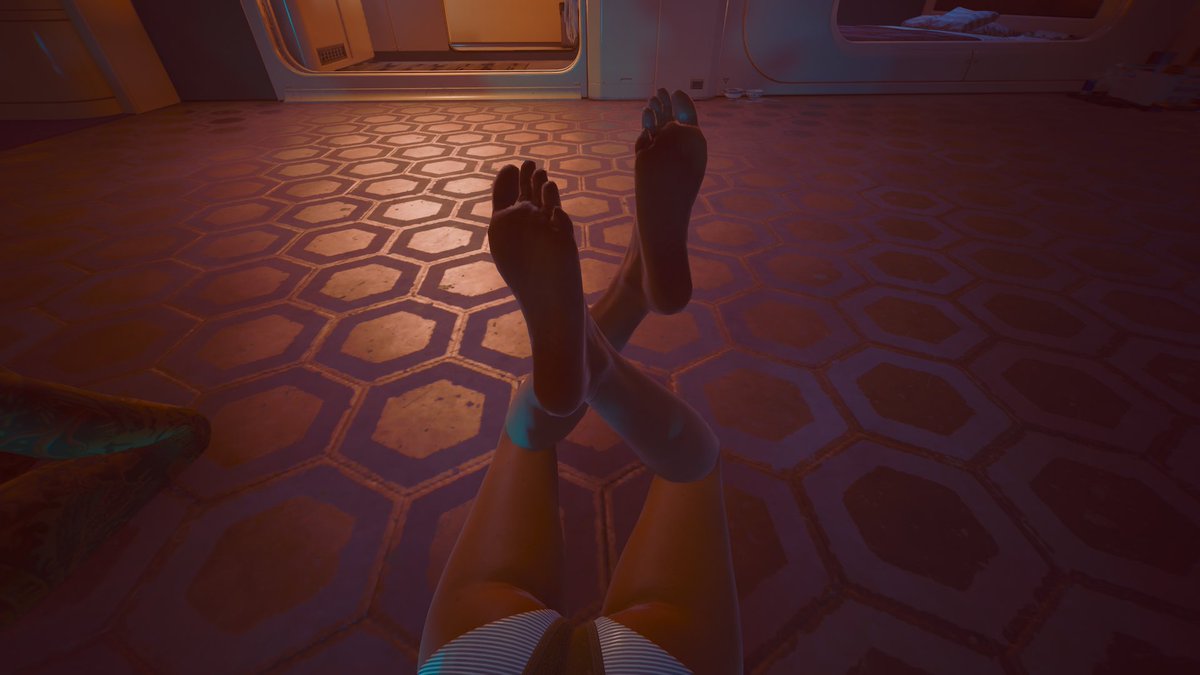 VOID_800's tweet photo. Panam Palmer Feet 

#cyberfeet #feet #cyberpunk #panampalmer https://t.co/Y6c2u1kOtM