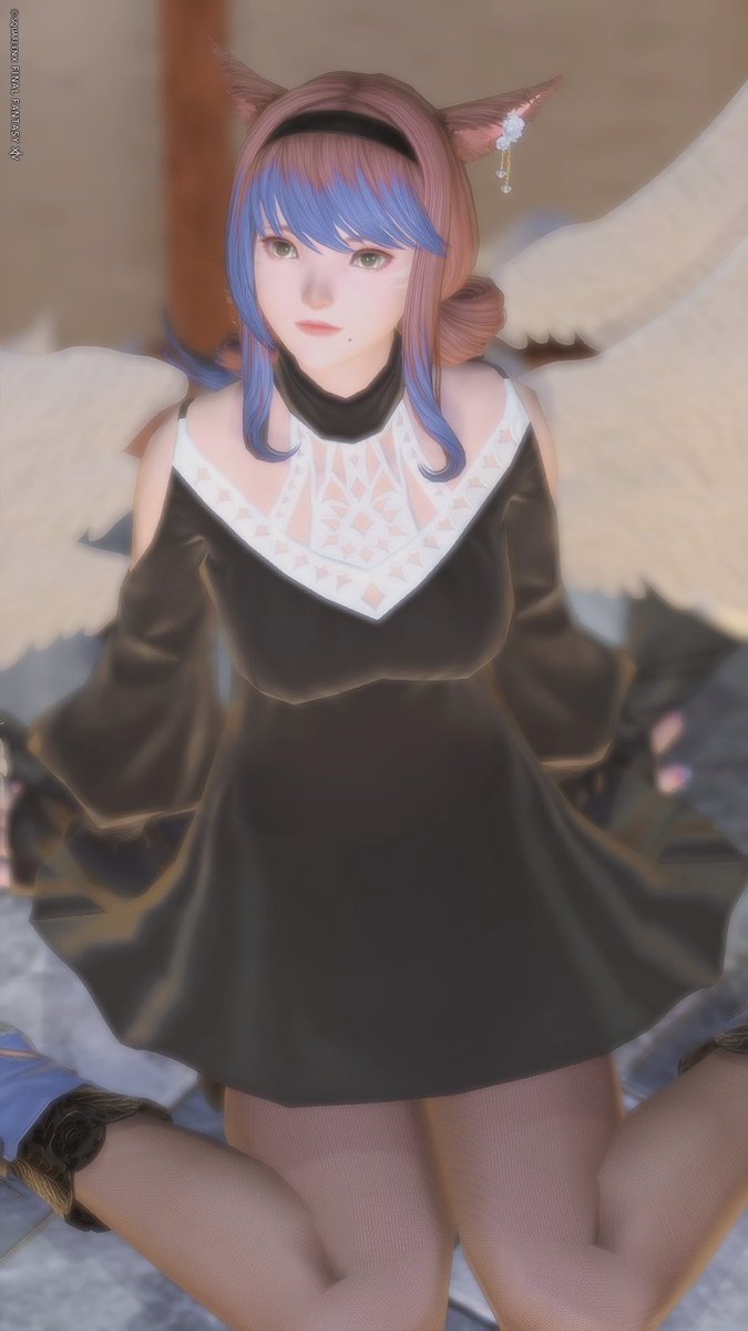 11lani04's tweet photo. #FF14 
 #ミコッテ
ムンキ(鼻黒)ちゃん劣化なんてしてませんよ？( ･̆⤙･̆ ) https://t.co/zHGkdq51Ql