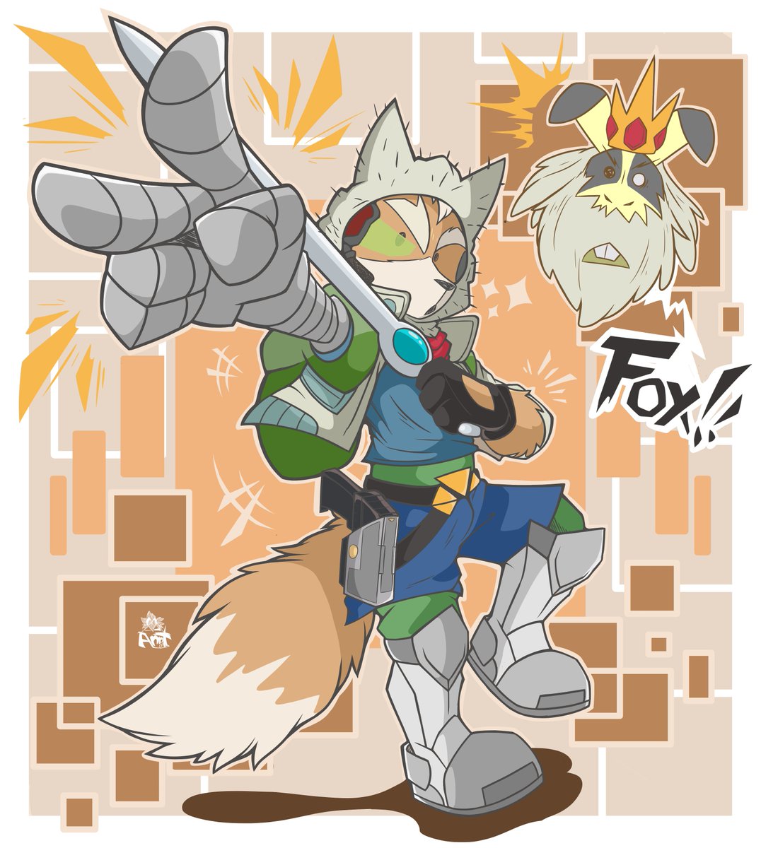 ANNTheThinG's tweet photo. 💢*FOX!! TE VOLVISTE REGUETONERO!!!*🗣️
( Yup, El Doblaje de este Game tiene voces conocidas )

✨*[ FANART ] - [ STARFOX ]*✨

#starfox #fanart #digitalart #anthro #fox #finnthehuman #oc #cartoon #silly #doodle https://t.co/ATFeWtSznk