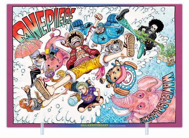予約受付中】 原画商品 『ONE PIECE』箔入りアクリルアート －連載29