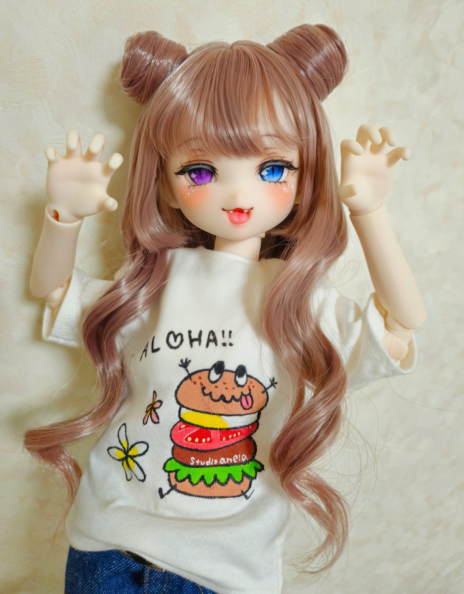 marimo07210606's tweet photo. 初！KIMDOLLちゃんお迎えしました🫶
自カスタムっ子はかなり久々。
この子は双子で、もう1人はお迎え下さった方にどこかで可愛がってもらってるかな～
てか、このヘッド好きすぎてあと2人くらいメイクしたい！誰か姉妹に是非！🤣💕
#studioanela #おはドル #うちのこかわいい https://t.co/wdCQQe2H9n