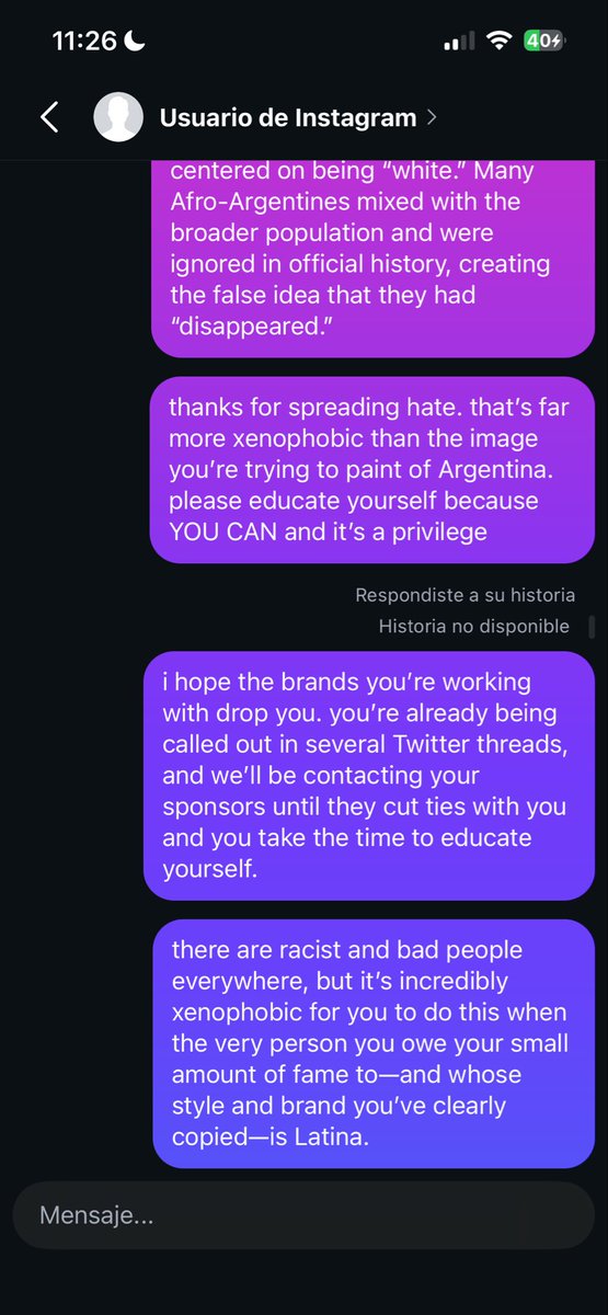 kiavaluu's tweet photo. @ornellastufano la flaca está me bloqueó, nunca pedir perdón! https://t.co/J6vX8EMC3k
