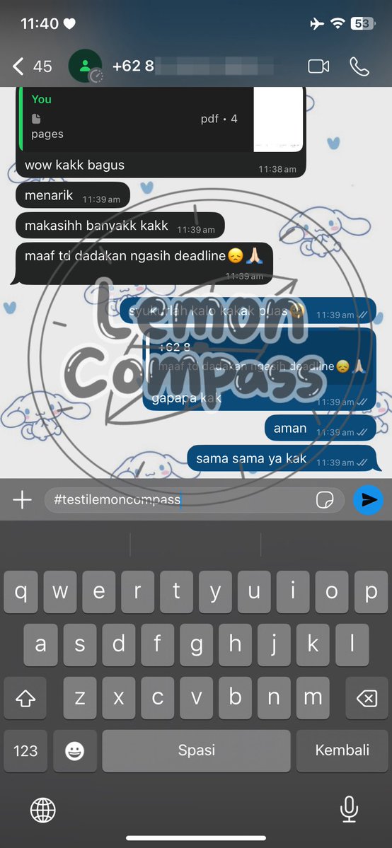lemoncompass's tweet photo. joki tugas bahasa inggris: speech text✅
#testilemoncompass https://t.co/kbrE0PYfIe