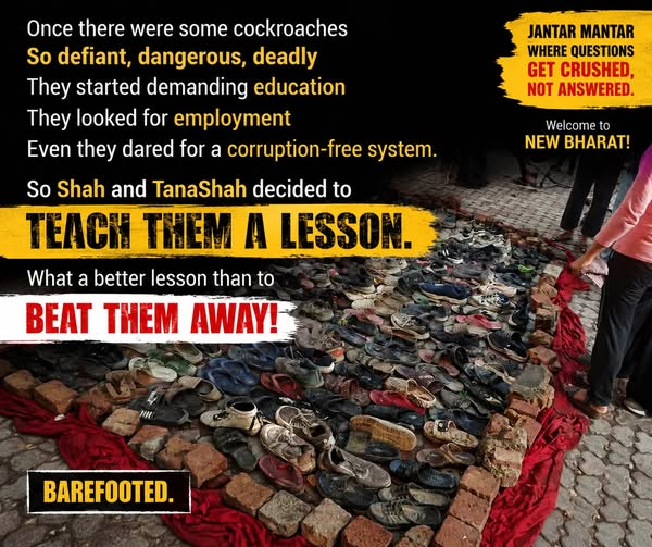 mhaiderc's tweet photo. Welcome to Modified India, where asking for justice is a sedition. https://t.co/xZDRAEldED