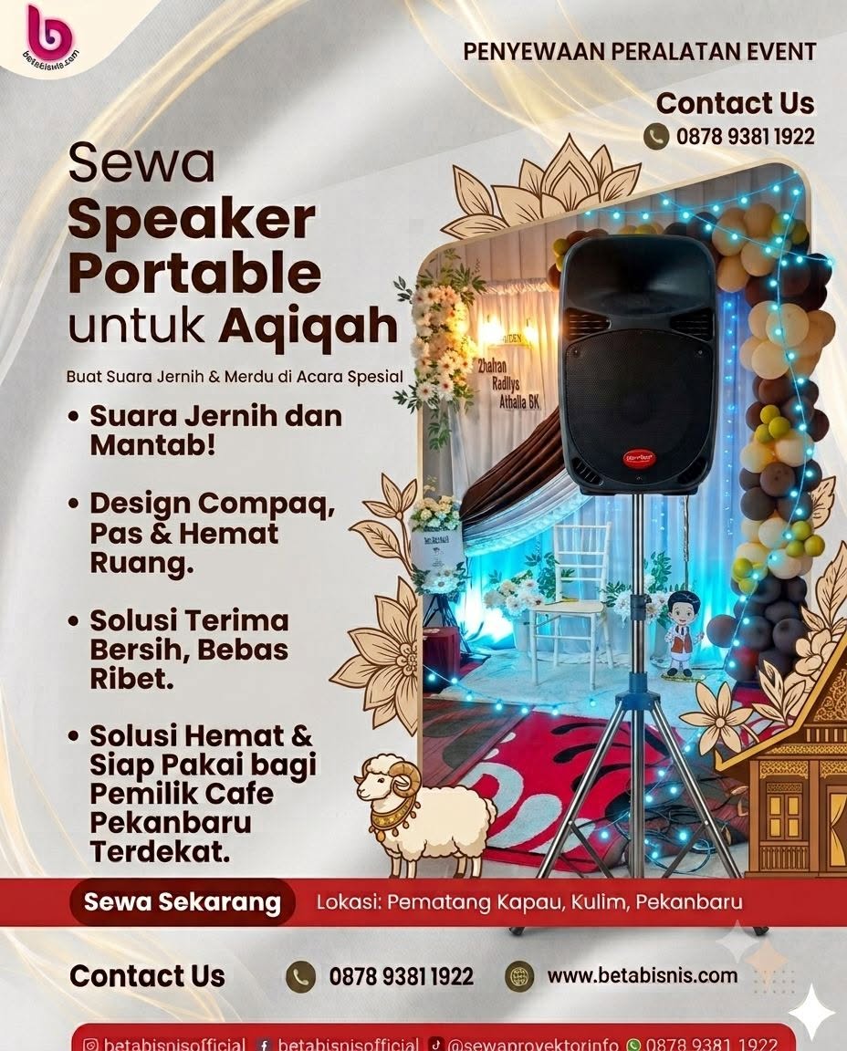 kopiLIMMIT's tweet photo. Tempat Sewa Speaker Portable Aqiqah Pekanbaru (Jl. Bukit Barisan, Tenayan Raya &amp; Kulim): Praktis, Jernih, &amp; Bebas Ribet - Pagii Juanda https://t.co/3SuKDFhhxP
