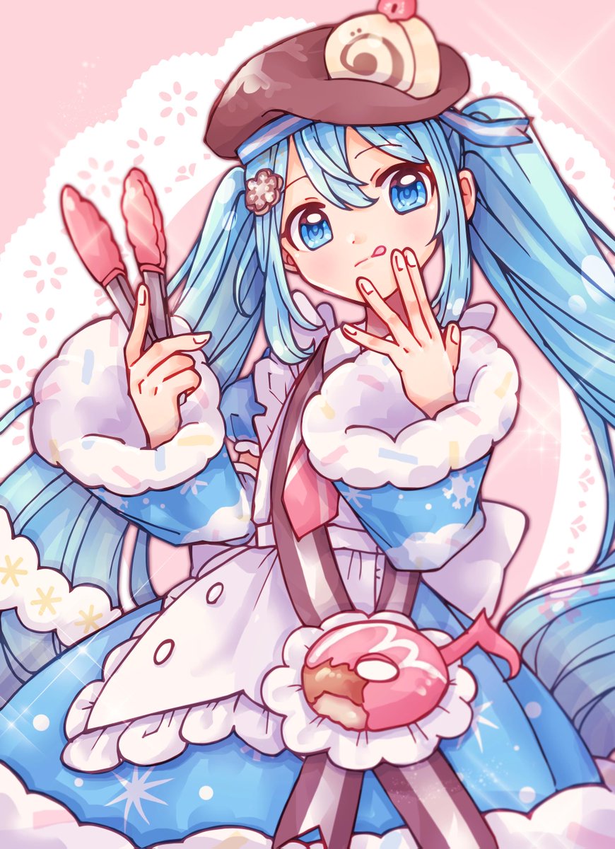 パティスリーちゃん🍰 #初音ミク #雪ミク #雪ミク2026