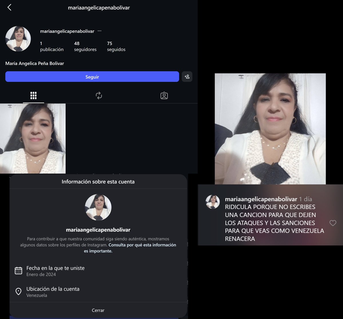 Fanny_B_S's tweet photo. La señora que ven por aquí sufre de una enfermedad mental llamado CHAVISTA denle bastante "amor" que parce ser que la necesita le urge que la amen https://t.co/GROp4apk1F