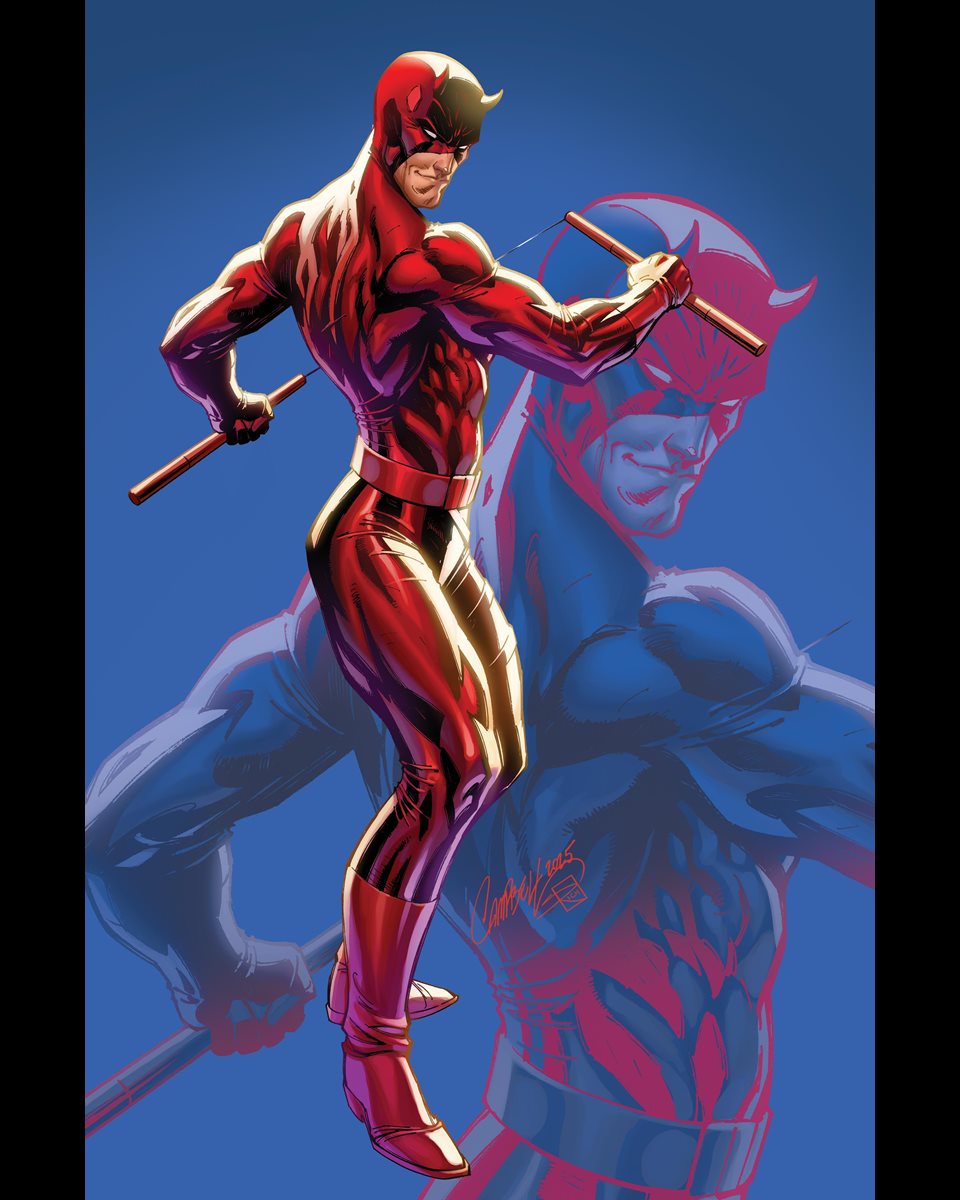 SickComicPics's tweet photo. Daredevil by J. Scott Campbell. https://t.co/7tSkKZ1Phs