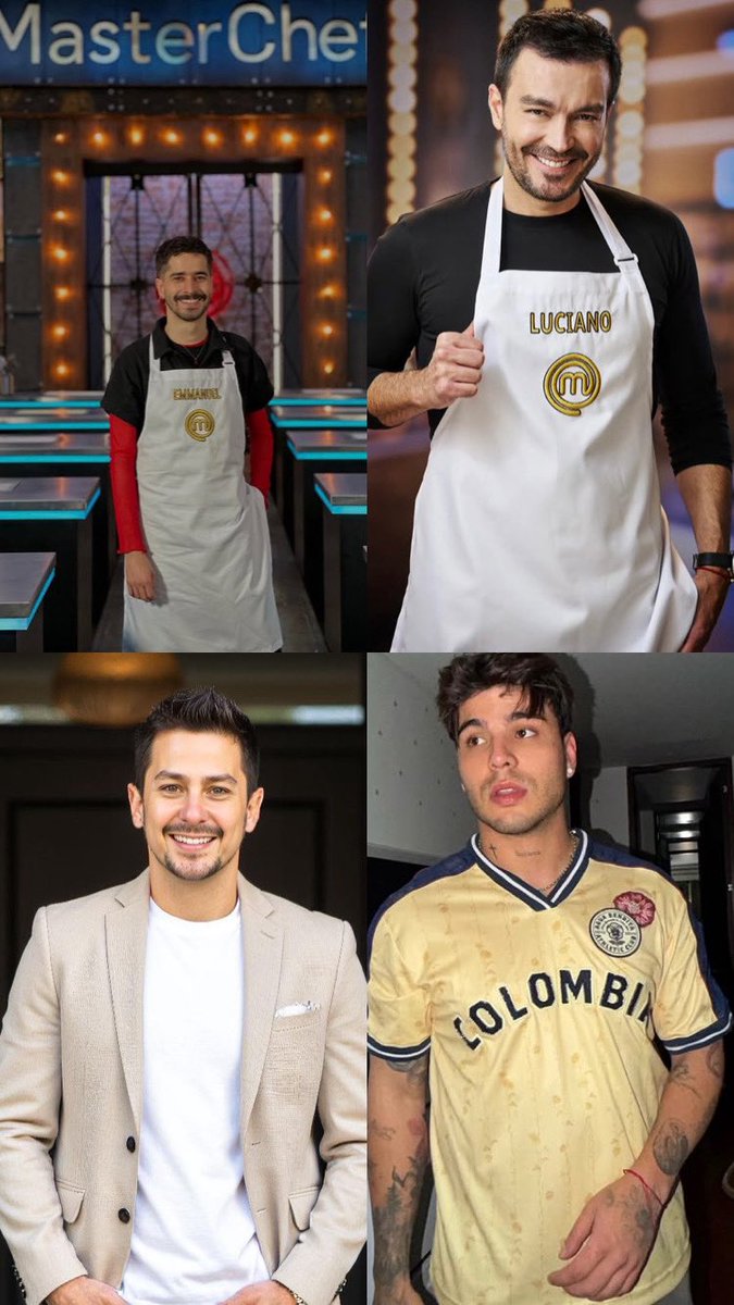 Gonzaleza____'s tweet photo. Me veré Máster Chef por la trama. 

La trama: 💘😍#MasterChefCelebrityColombia https://t.co/eOADKgogZT