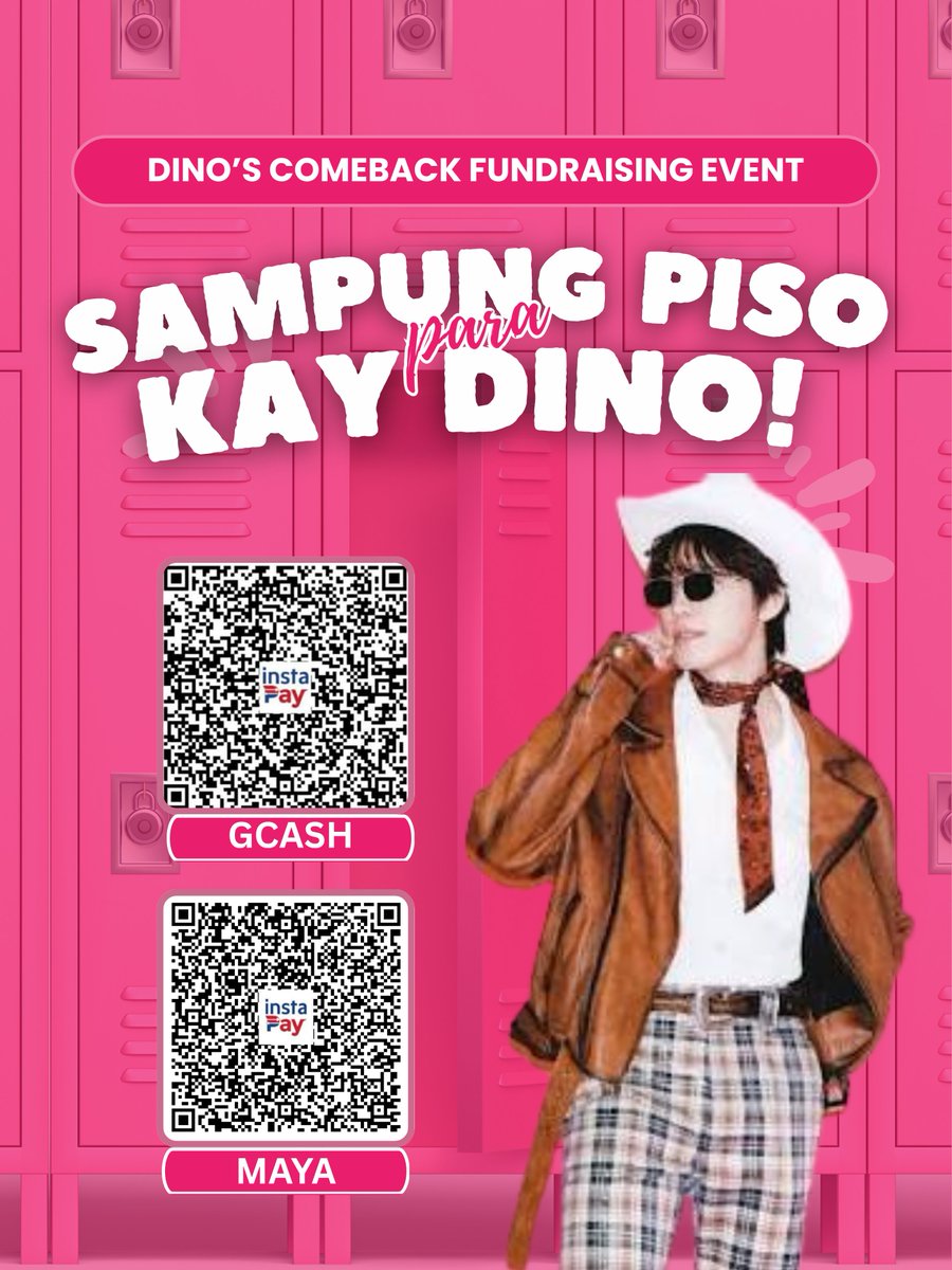 dokyeomsalusalu's tweet photo. SAMPUNG PISO PARA KAY DINO!: Comeback Fundraising

Maliit man sa paningin, malaki yan kapag pinagsama-sama natin! 

* ALL funds will be donated for Dino's comeback! (not sure pa which voting group)
* Will end on July 24 
* Transparency report will be posted after the fundraising https://t.co/tF4CfCZpCz