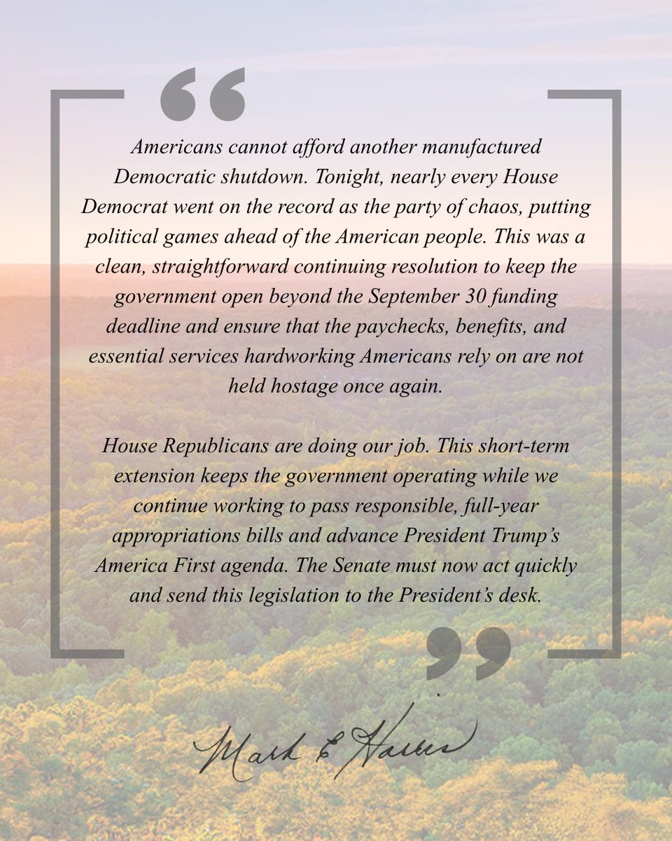 Rep. Mark Harris tweet media