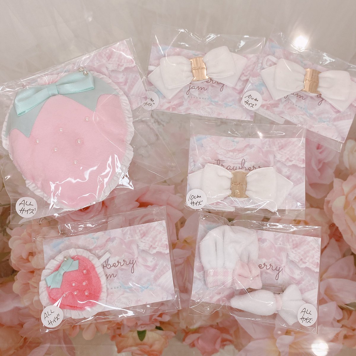 Kawaii__Stars's tweet photo. 🌈Kawaii☆Stars 原宿本店🎀
🌻夏の大集合スペシャル🏖️

7/22
ただ今の店舗状況です♡

strawberry jamさま

おやすみマスク💤に
ぷっくり感がcuteなリボン🎀

いちご🍓やチェリー🍒の
ヘッドアクセサリーも💕

推しぬいをさらに可愛く彩りませんか?🌈

通販ご希望の方は
希望作品に⭕️をつけて 
DMまでお問い合わせください♡