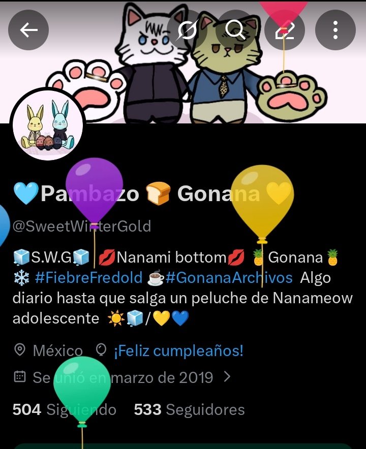 SweetWinterGold's tweet photo. Balloon Day 💖🥳🥳🥳 https://t.co/Hpv5Z9O7n6