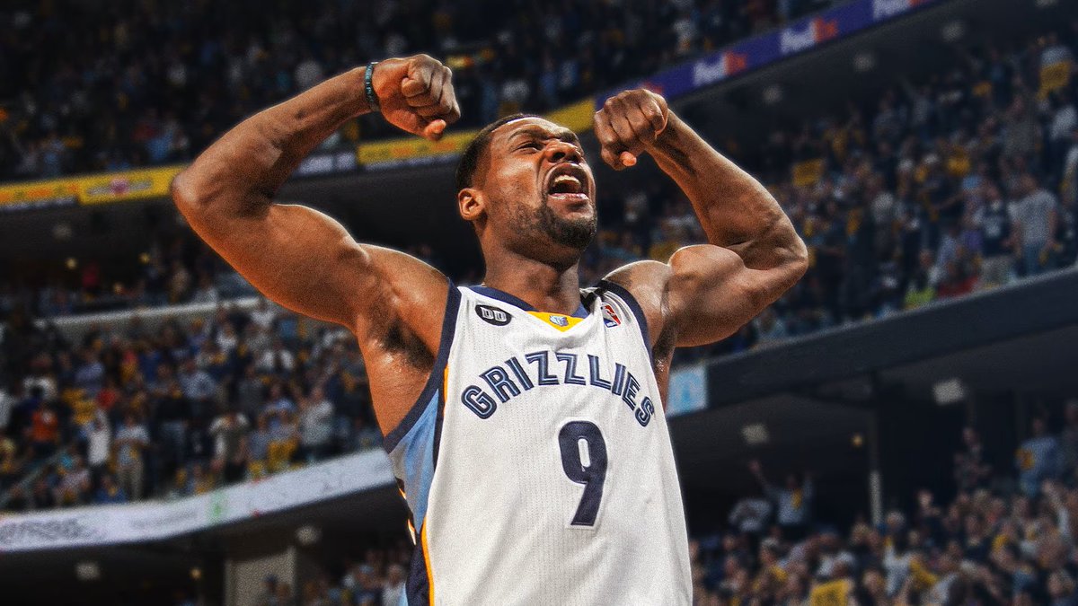 SleeperMemphis's tweet photo. Former Grizzlies on @BleacherReport's Top 99 Best Defenders of All Time list

23. Tony Allen
41. Joakim Noah
48. Marc Gasol
52. Tayshaun Prince
54. Marcus Smart
58. Shane Battier
59. Jaren Jackson Jr
97. Eddie Jones https://t.co/RRIE8sVpUq