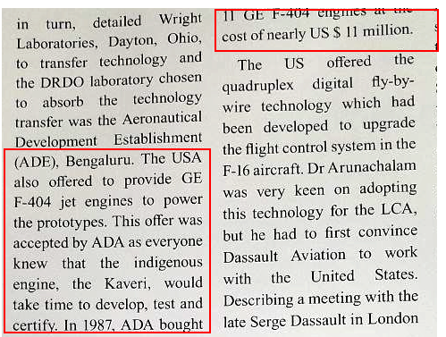 shiv_cybersurg's tweet photo. @alpha_defense Just to get the sequence correct: 
1. F-404 selection accepted by ADA - 1987 
2. Tejas flew in 2001 with GE-F-404 
3. Kaveri cancelled 2002 ish 
Who wanted Eurofighgter engine at this stage? https://t.co/7nf0r4ocLi