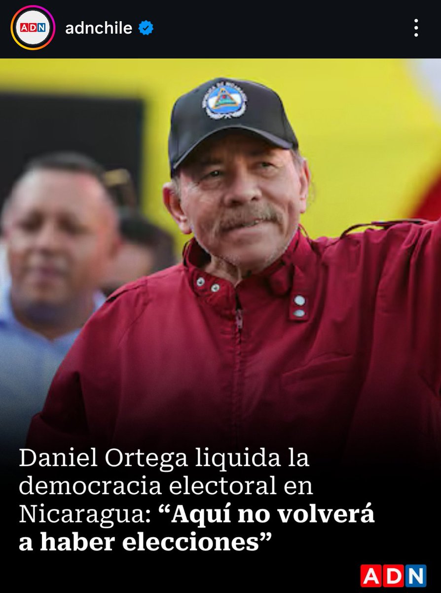 x_pinto's tweet photo. @RodrigoOlf24681 @JM_LatorreChile Vayase a Nicaragua ya que a los zurdos les gusta esta democracia https://t.co/gZg4oavr1A