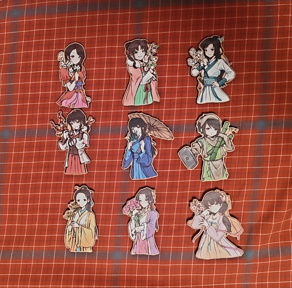 UtkinVovchik's tweet photo. #활협전 #活俠傳 #活俠伝 非常非常可愛……是約稿自印的製品🥰🥰🥰 https://t.co/Tz77jcAIrU