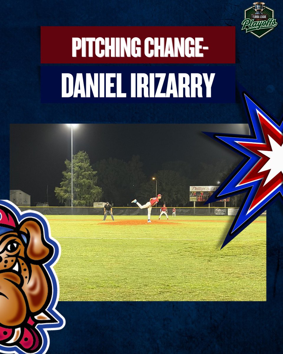 FCSLDawgs's tweet photo. B10-‼️Pitching change‼️

@Djirizarry12 is on the bump https://t.co/qxk97XdyjI