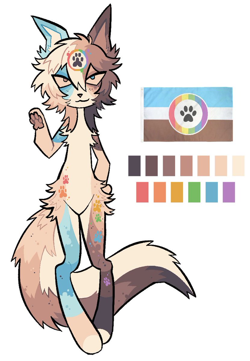 eepybusinessman's tweet photo. furry pride flag as a furry https://t.co/ifGCjWeqqP