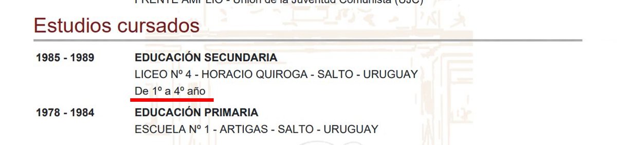 riverafrutos's tweet photo. Buen día, mi nombre es Felipe Carballo, soy Senador de la República, tengo cursado hasta 4to de liceo y estoy a 10 años de estudios de estar preparado para mi cargo.
Buen provecho!! https://t.co/kWE95r6Yub