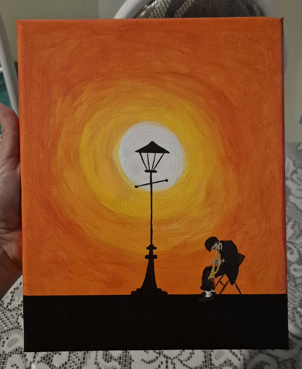 cyngarfez's tweet photo. Título: Chet
Técnica: Acrílico sobre lienzo
Artista: Yo 
Inspiración: Jazz y una cantidad cuestionable de confianza.
Resultado: No manches, sí me quedó.
Soundtrack: Tangerine 

#art #painting #ChetBaker #artist  #acrílico #lienzo #jazz #tangerine https://t.co/HzOD6kHOEZ