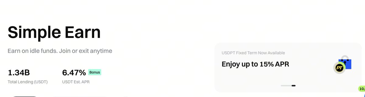 Gate_Lyn's tweet photo. Idle USDT doesn't have to stay idle.

I've been splitting my stablecoins between trading and earning, so there's always something working in the background.

Right now, Gate's VIP Wealth Hub 4.0 is offering:

💵 4% APR on 30-day USDT
💵 3.8% APR on 7-day USDT
Limited quota, first come first served.

Curious—do you prefer locking for a higher yield, or staying flexible with shorter terms?

👇
 https://t.co/j0y0nmqU7n

#USDT #PassiveIncome #Crypto