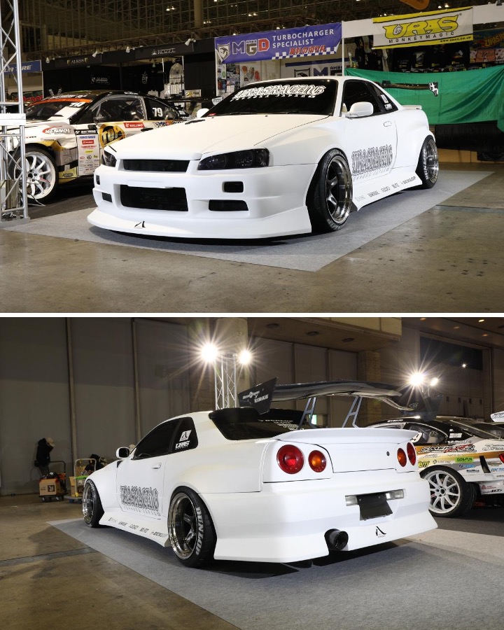 tokyoautosalon's tweet photo. ▼ #東京オートサロン2026  出展車両 ▽
📍企業名：URAS
🚗車両名：URAS極太 SKYLINE
✔️https://t.co/ecwAfQL8V6 

#東京オートサロン #オートサロン
#URAS #スカイライン https://t.co/zD8xCKRPYg