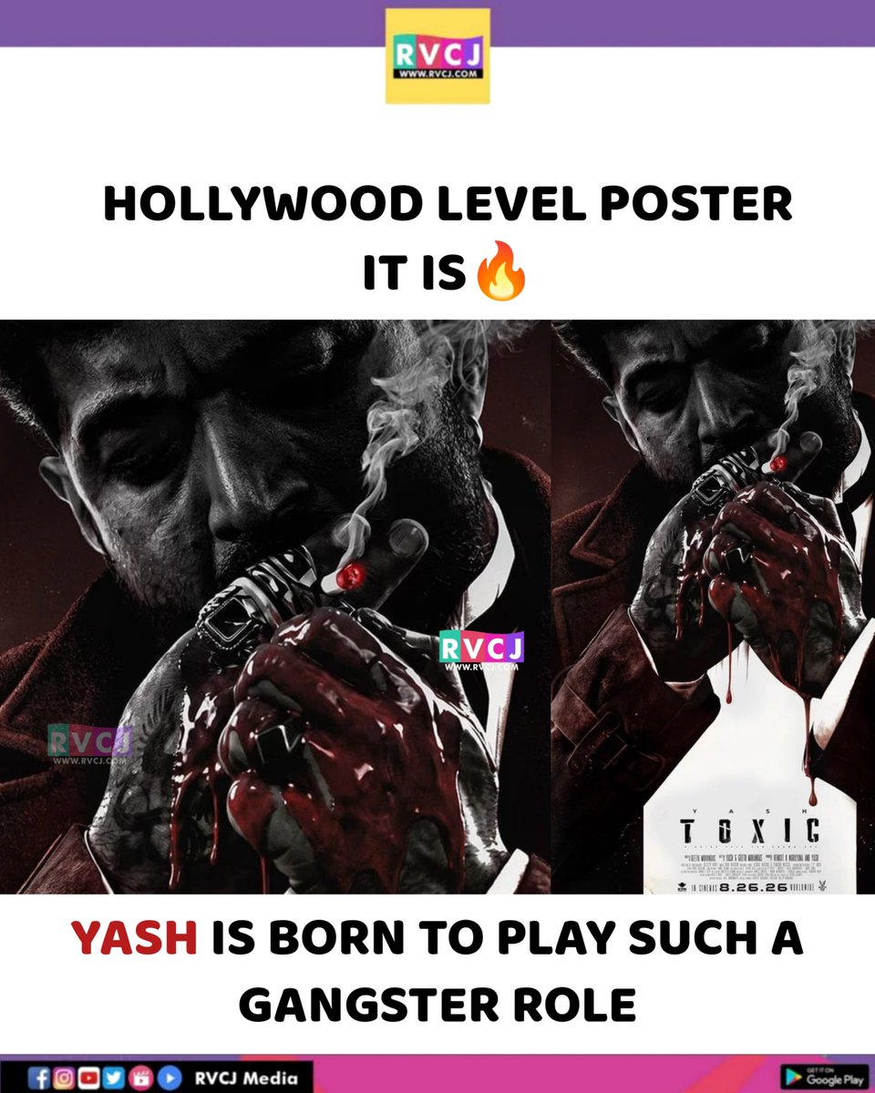 RVCJKannada's tweet photo. 🔥🔥
#Yash #Toxic #RVCJKannada https://t.co/nBUslINdsU