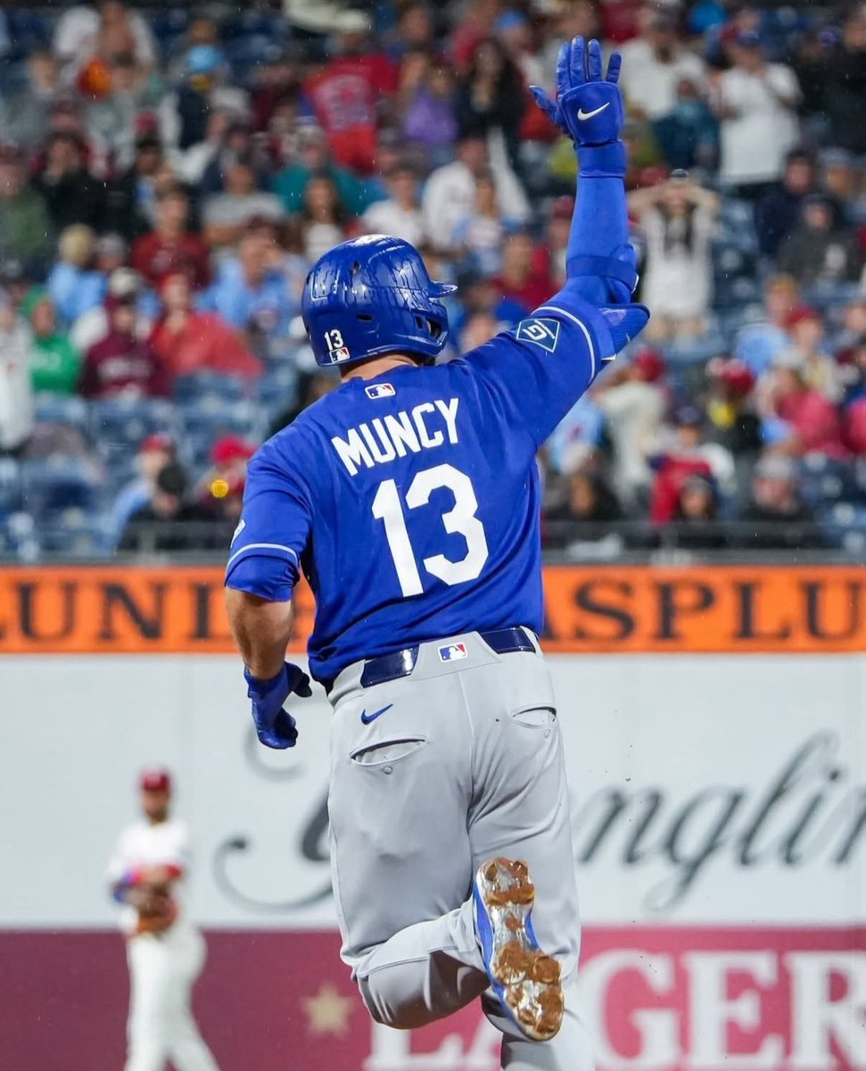 SleeperDodgers's tweet photo. Max Muncy after tying Ron Cey with his 228th career home run, moving into 5th in franchise history and 2nd in LA Dodger history:

“It’s a tremendous honor. Having your name in the records of this storied franchise is always proof that you’ve put in the right kind of hard work. It’s a record that holds special meaning for me.”
