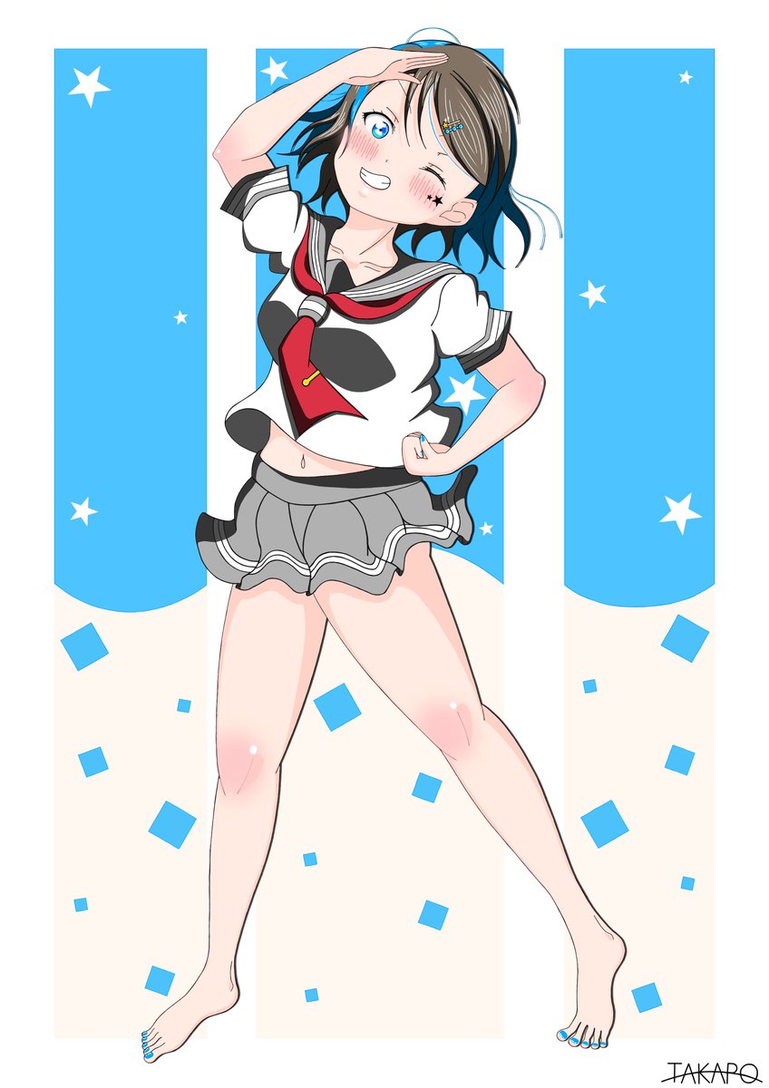 夏到来⛵ #Aqours #渡辺曜 #イラスト